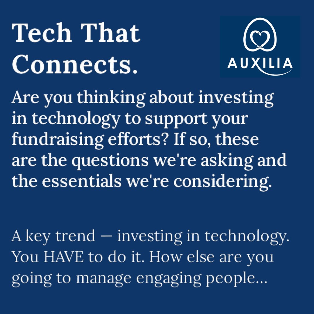 AuxiliaSoftware's tweet photo. 🔍 Making Smart Tech Investments in 2025: A Nonprofit's Guide

Considering new fundraising technology for your nonprofit? Our latest article breaks down the essential questions every organization should ask before investing in new tools.

https://t.co/QFTlk2GFbL https://t.co/a64EzHil2P