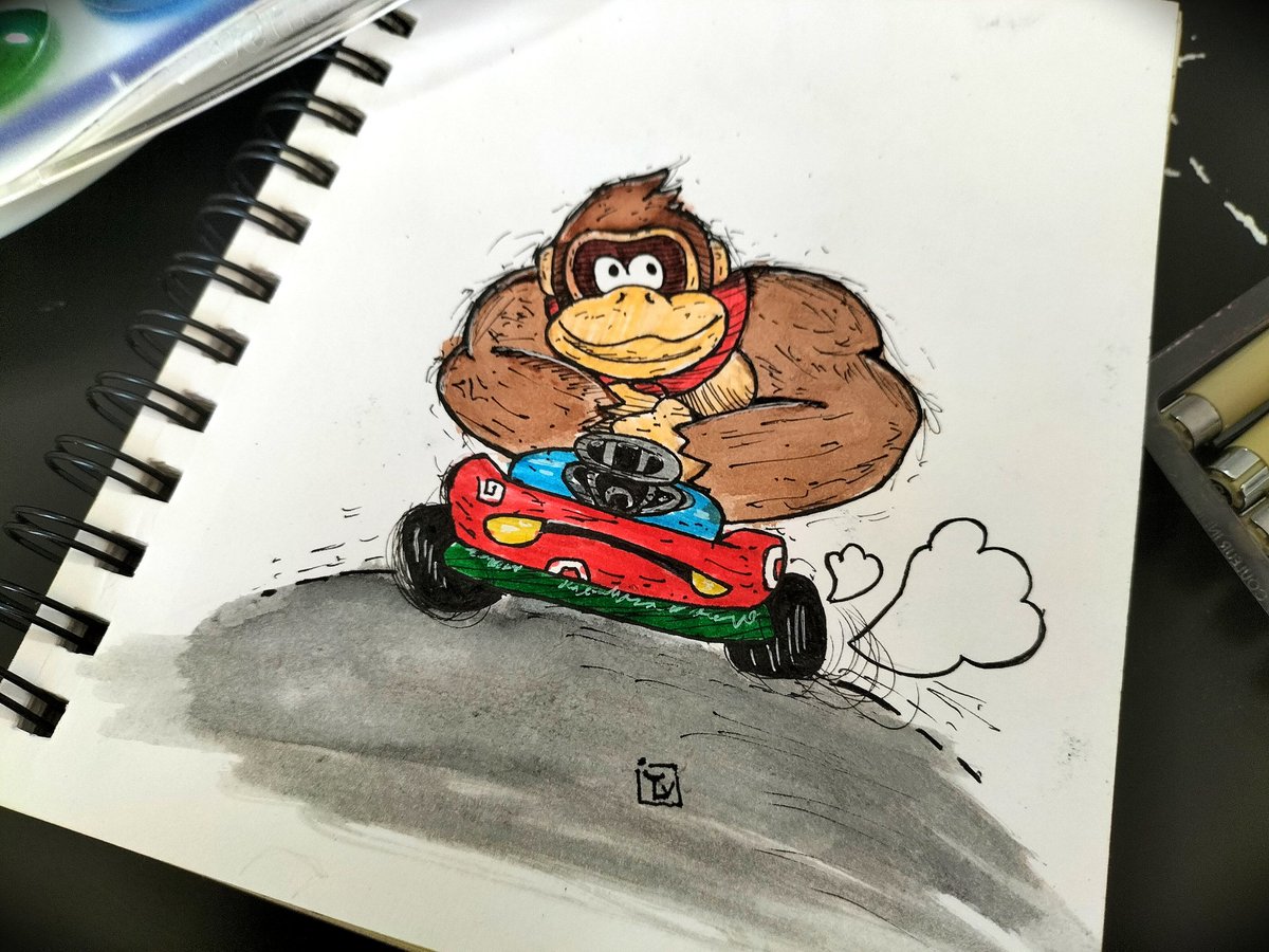 ElArmandoVargas's tweet photo. #ArtistOnTwitter #Switch2 
Mario Kart nuevo para Switch 2. https://t.co/ECOb2Otic1