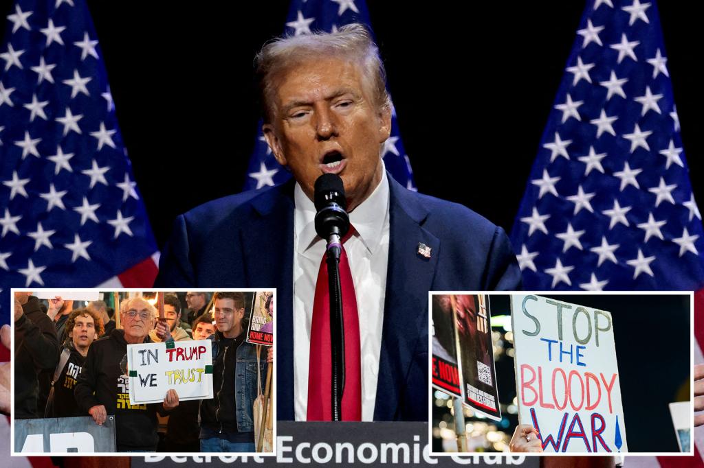 nypost's tweet image. Trump’s influence over Netanyahu helped get Israel cease-fire deal back on track, sources say: ‘Keep Trump happy’ trib.al/HuJR1et