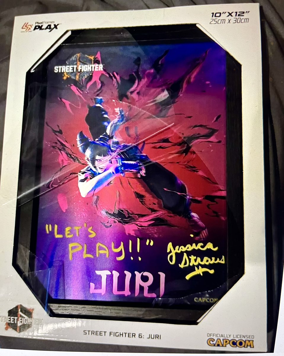 jessicasvoice's tweet photo. Hi #Juri Han #SF6 #fans &amp; those who want to #donate to #charity for #LAfires, 

I met the nice people @ThePixelFrames who have donated this stunning original artwork of Juri to help the #LAFireFighters 
E-bay Link:

https://t.co/XEwfP7L2q2

#signed by me. ❤️849172015401 | eBay https://t.co/escbekFnCM