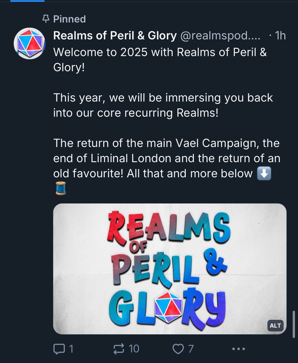 RealmsPod's tweet image. Check our pinned tweet to find out how you can discover our 2025 slate 👀