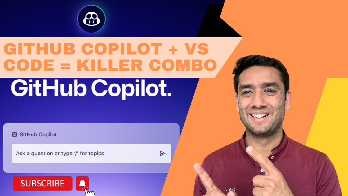 Discover how GitHub Copilot enhances coding productivity directly within Visual Studio Code. From generating starter code to explaining complex snippets, this integration redefines efficiency for developers.  

Watch Our Video: youtu.be/YwQZC1PjPIw 

#githubcopilot #vscode