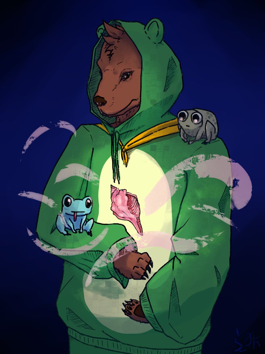 offbrand_games's tweet photo. Bonnie Bear Saves Frogtime fans are already cooking up so much rad fanart

shoutout to fan-creations channel on the official @BonteAvond Discord btw https://t.co/KpBLJMiT4N
