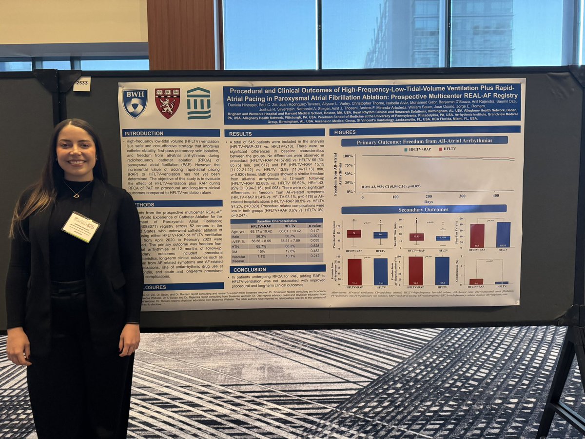 Heart Rhythm Clinical Research Solutions (@hrcrs_ep) on Twitter photo Dr. Hincapie posing with her #REALAF poster at #AFSymposium2025 <a href="/JorgeERomeroMD/">Jorge E. Romero, MD, FACC, FHRS</a> <a href="/paulzei/">Paul Zei</a> <a href="/True_EP/">William H. Sauer, MD</a> <a href="/josoriomd/">Jose Osorio</a> <a href="/SaumilOzaMD/">Saumil Oza</a> <a href="/AThosaniMD/">Amit</a> <a href="/JoshSilverstei4/">Josh Silverstein</a> Dr. Hincapie posing with her #REALAF poster at #AFSymposium2025 <a href="/JorgeERomeroMD/">Jorge E. Romero, MD, FACC, FHRS</a> <a href="/paulzei/">Paul Zei</a> <a href="/True_EP/">William H. Sauer, MD</a> <a href="/josoriomd/">Jose Osorio</a> <a href="/SaumilOzaMD/">Saumil Oza</a> <a href="/AThosaniMD/">Amit</a> <a href="/JoshSilverstei4/">Josh Silverstein</a>