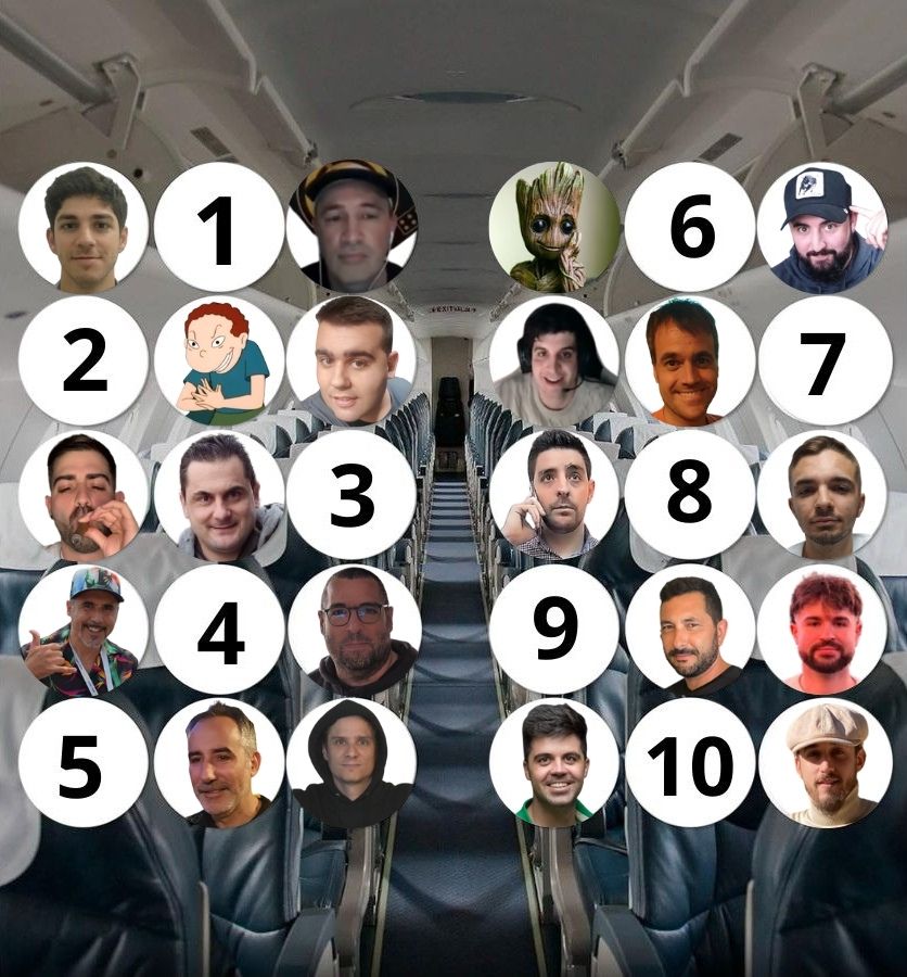 Tenés un vuelo de 12 horas, ¿dónde te sentás?

🤔