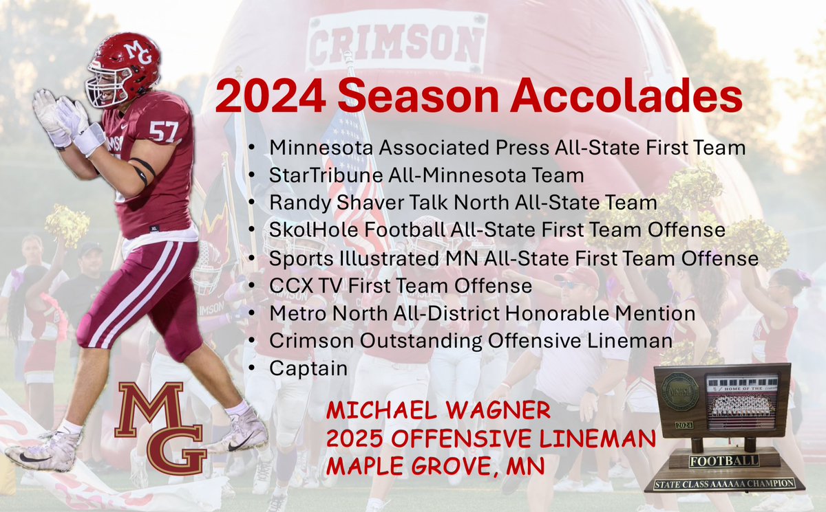 Congrats Michael!