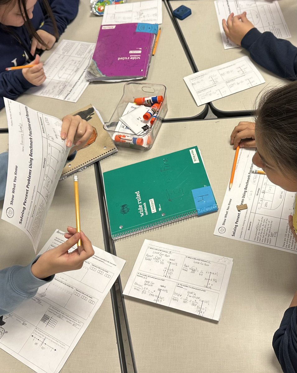 lsalas17's tweet photo. 6th grade math students worked their hearts out this week.  Here they are using scale factor to determine the part when given the whole and percent!  So proud of these kids!!! @deZavalaMS #StudentSuccess https://t.co/kHAHc8HIGm