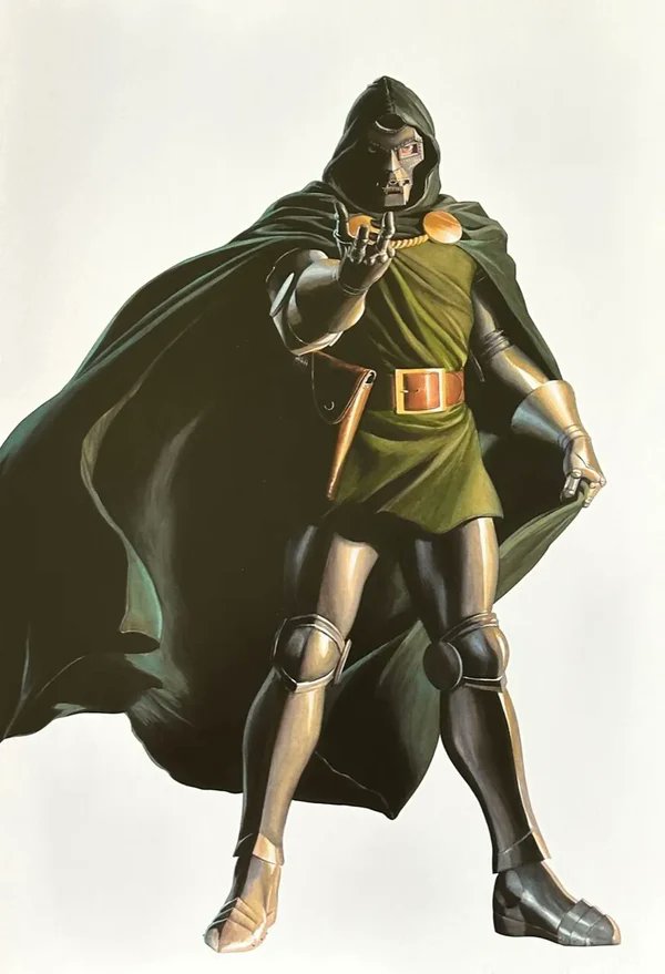thealexrossart's tweet image. #Doom #DoctorDoom #HeroesAndVillains