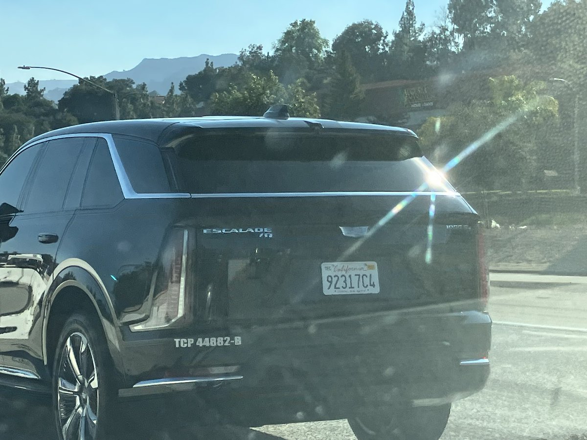 Not sure I have seen the Escalade EV before