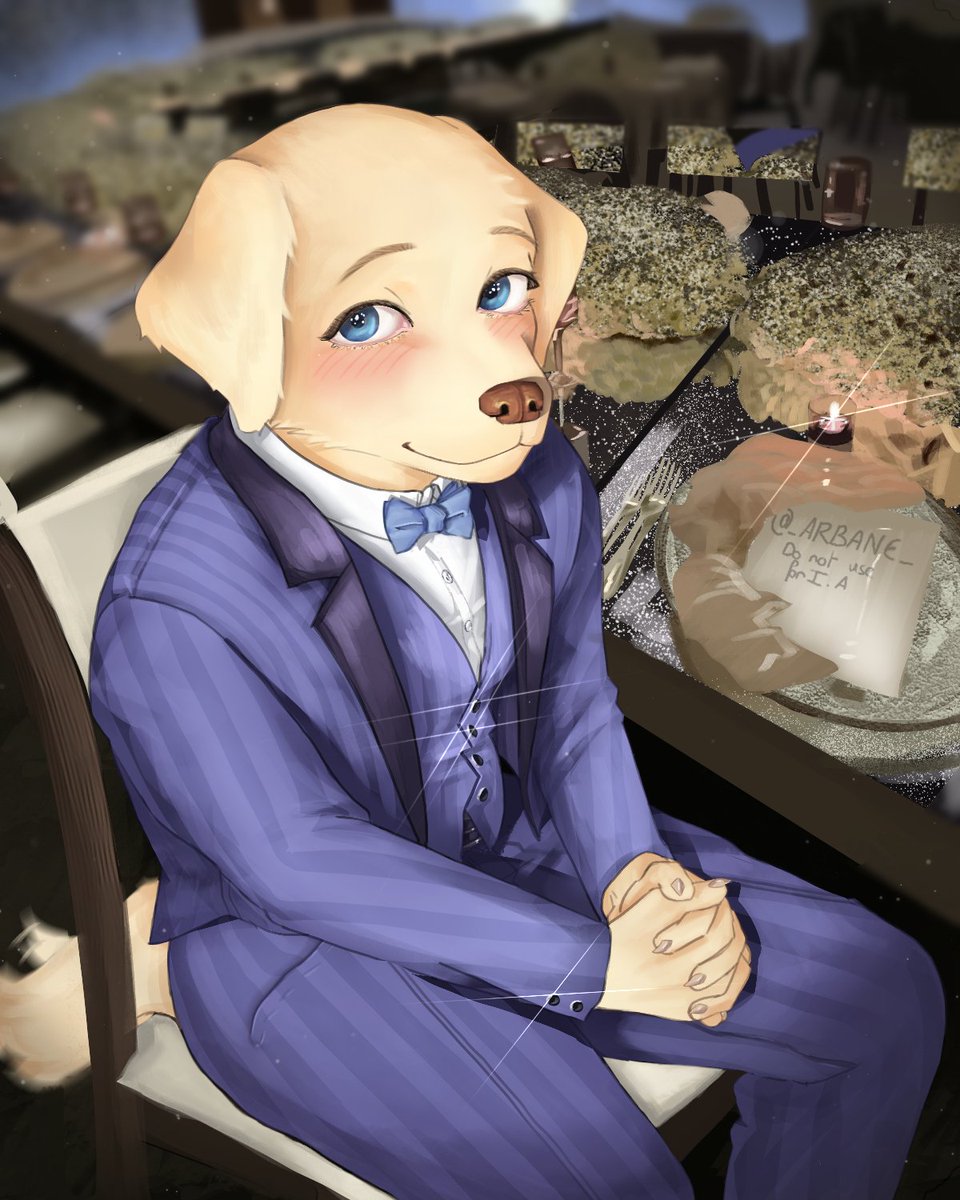 Why are you here ? 
Come with me ! (1/2) 🐶🧑‍💼
#BEASTARS