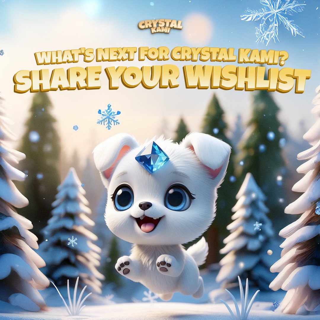 CrystalKami_Bot's tweet photo. What's Next for Crystal Kami? Share Your Wishlist 📝

We're building new features and want your input.

Tell us what's your favorite part of Crystal Kami and which features you would like to see next?

Drop your ideas in the comments. We want your feedback to guide our priorities. ✍🏼