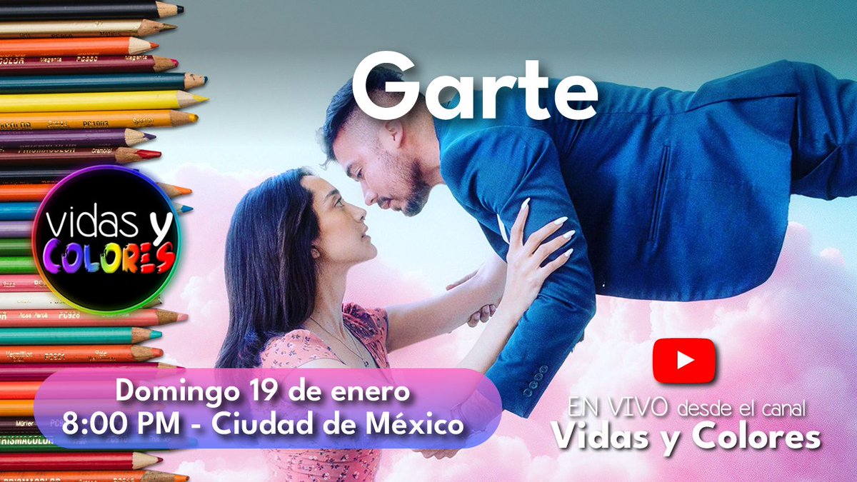 Vidas y Colores (@vidasycolores) on Twitter photo <a href="/vidasycolores/">Vidas y Colores</a> con <a href="/sergiordmx/">Sergio Rodríguez</a> presenta:
Garte
DOM 19 ENE
8 PM MX | UTC-6
Clic para notificación: youtube.com/live/0jkGKIcyu…
#vidasycolores #sergiordmx #entrevista #live #musica #cantante #musicanueva
cc <a href="/papapandatv/">Papá Panda TV</a> <a href="/teatroculturamx/">Teatro y Cultura CDMX</a> <a href="/seropodcast/">SERO podcast</a> <a href="/cris_manager/">Cris Manager</a> <a href="/vidasycolores/">Vidas y Colores</a> con <a href="/sergiordmx/">Sergio Rodríguez</a> presenta:
Garte
DOM 19 ENE
8 PM MX | UTC-6
Clic para notificación: youtube.com/live/0jkGKIcyu…
#vidasycolores #sergiordmx #entrevista #live #musica #cantante #musicanueva
cc <a href="/papapandatv/">Papá Panda TV</a> <a href="/teatroculturamx/">Teatro y Cultura CDMX</a> <a href="/seropodcast/">SERO podcast</a> <a href="/cris_manager/">Cris Manager</a>