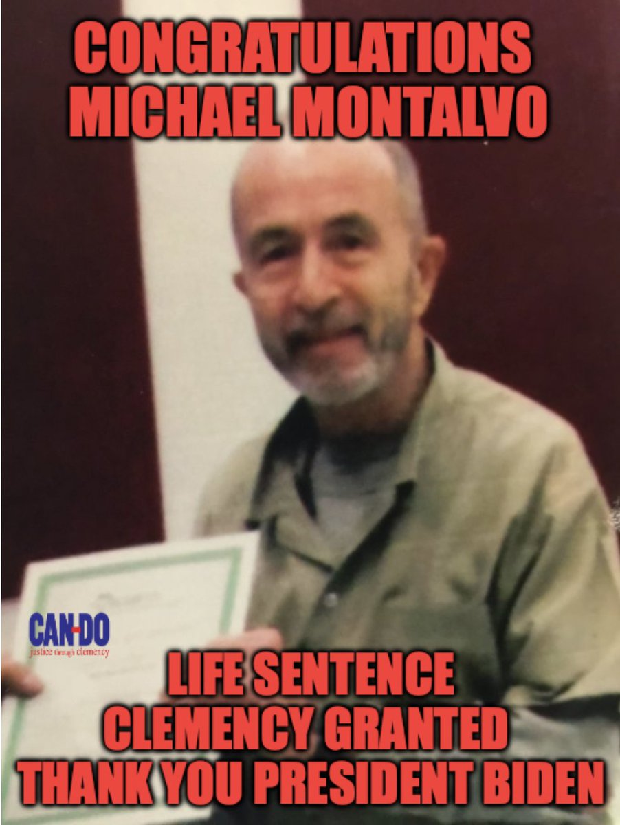 I've written to Michael since 1994 when I was in prison. He would help me with my 2255 motion. I knew his mom who is now deceased. Thank you <a href="/POTUS/">President Donald J. Trump</a> for granting Michael's clemency as he's served 37 years and you've made many dreams come true! KUDOS to Sarah and David @GibsonDunn