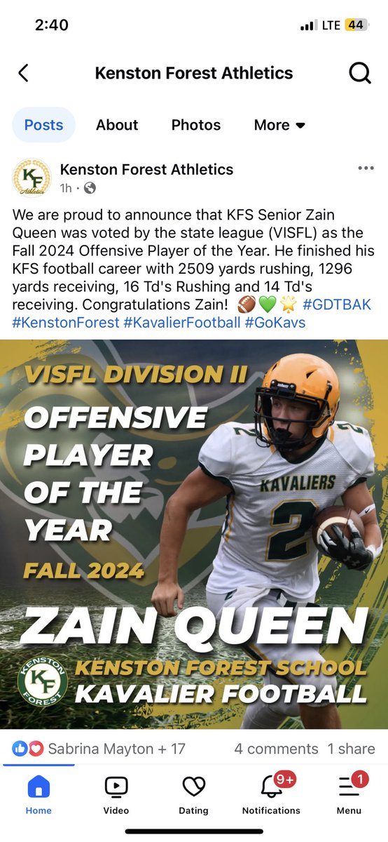 AGTG🙏 <a href="/KFSfootball/">Kenston Forest Football</a> <a href="/JosephK57052842/">Coach Joe Kaiser</a> <a href="/AllenQueen3rd/">Allen Queen</a> <a href="/CoachKBarr/">Coach Barr</a> <a href="/Coach_pkHof/">Patrick Hofmann</a> <a href="/Coach_Rich50/">Deion Richardson</a> <a href="/CoachLemn/">Scott Lemn</a>