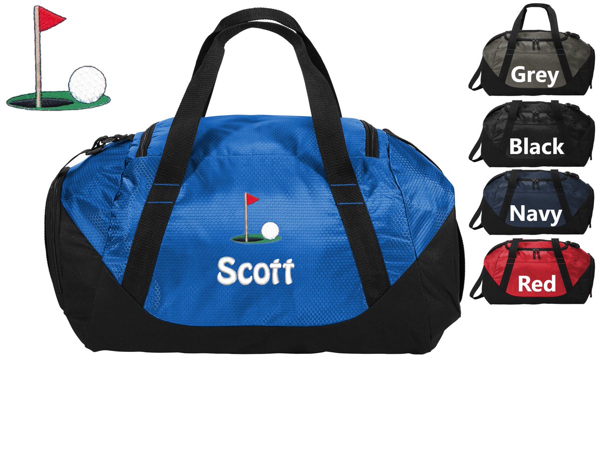 MyKidsApron's tweet image. Personalized Sports Team Golf Duffel Bag, Gym Bag, Weekend Bag, Groomsmen Gift, School PE, Husband Gift, Embroidered with Name etsy.com/listing/762597…
 #MonogrammedBag #personalized