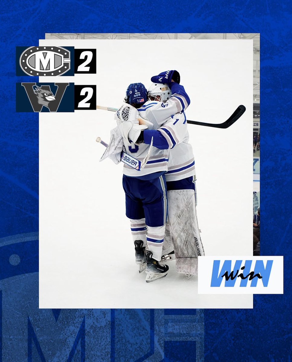 Mules win 3-2 in a Shootout! 
Goals by Landry and Schmidek