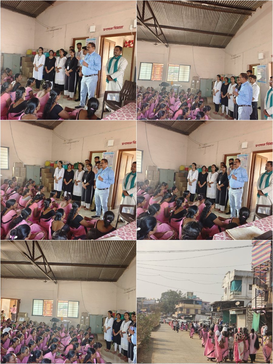 ABP_Surgana's tweet photo. The students of N.B. Thakur Law College, Nashik, in collaboration with the Panchayat Samiti Suragana, organized a one-day awareness campaign on January 17. As part of this program, students from Kasturba Gandhi Balika Vidyalaya and Pragati Madhyamik and Higher Secondary School, https://t.co/aOlOd8Pkfq