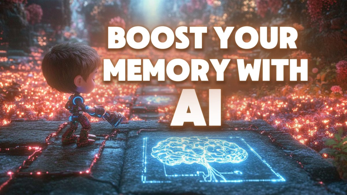 BrainTenacity's tweet image. 👇YOUTUBE VIDEO👇
youtube.com/watch?v=UCC3kl…👈

#Braintenacity #AIMemory #MemoryEnhancement #Neurotech #CognitiveTraining #BrainBoost #AI #ArtificialIntelligence #FutureOfLearning #MemoryLoss #NeurodegenerativeDiseases #Tech #Innovation #SelfImprovement #Productivity #learning