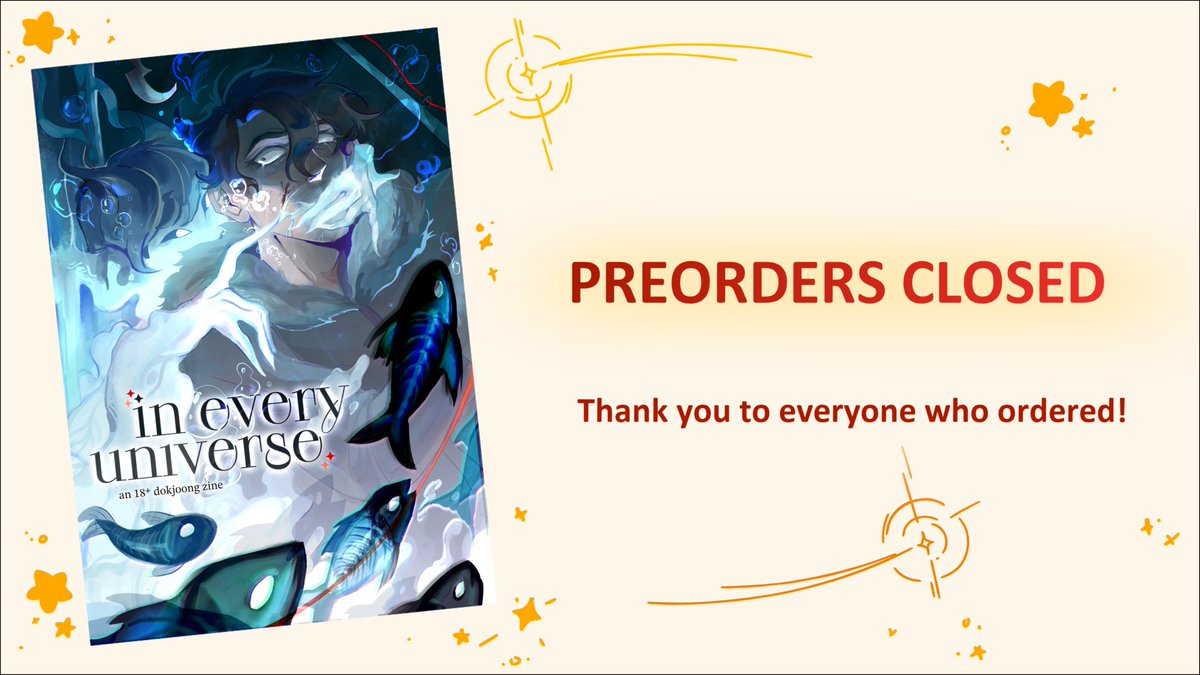 💫💫 PREORDERS CLOSED 💫💫

Thank you for the support! We will post how much we've raised for charity soon~ 🥰🥰