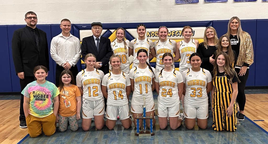 HigbeeLadyTigers (@higbeeladytiger) on Twitter photo Higbee(10-3) 68 Northwestern 7
Seniors lead the way on Senior Night!
M. Ritter 24, Welch 15, Derboven 11
<a href="/mid_vid/">MidVid</a> <a href="/MSHSAAOrg/">MSHSAA</a> @nemopressbox <a href="/KMZU/">KMZU 100.7 The Farm</a> <a href="/FayettePaper/">The Fayette Advertiser</a> <a href="/KOMUsports/">KOMU 8 Sports</a> <a href="/RodKRCG13/">Rod Smith</a> <a href="/scoreboardguy/">SCOREBOARD GUY</a> <a href="/missouri_sports/">Missouri Sports Network</a> <a href="/OchoK_/">Chris Kwiecinski</a> <a href="/ABC17News/">ABC 17 News</a> <a href="/BenArnetKOMU/">Ben Arnet</a> <a href="/moberlymonitor/">Moberly Monitor-Index</a> <a href="/PGHMissouri/">Prep Girls Hoops Missouri</a> Higbee(10-3) 68 Northwestern 7
Seniors lead the way on Senior Night!
M. Ritter 24, Welch 15, Derboven 11
<a href="/mid_vid/">MidVid</a> <a href="/MSHSAAOrg/">MSHSAA</a> @nemopressbox <a href="/KMZU/">KMZU 100.7 The Farm</a> <a href="/FayettePaper/">The Fayette Advertiser</a> <a href="/KOMUsports/">KOMU 8 Sports</a> <a href="/RodKRCG13/">Rod Smith</a> <a href="/scoreboardguy/">SCOREBOARD GUY</a> <a href="/missouri_sports/">Missouri Sports Network</a> <a href="/OchoK_/">Chris Kwiecinski</a> <a href="/ABC17News/">ABC 17 News</a> <a href="/BenArnetKOMU/">Ben Arnet</a> <a href="/moberlymonitor/">Moberly Monitor-Index</a> <a href="/PGHMissouri/">Prep Girls Hoops Missouri</a>