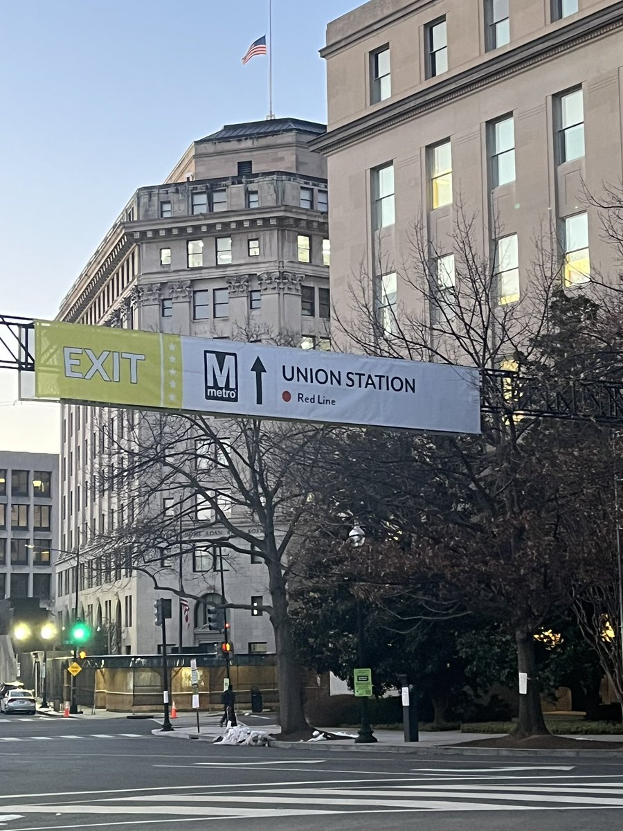 DC says Byyyeeeeee! #Inauguration2025