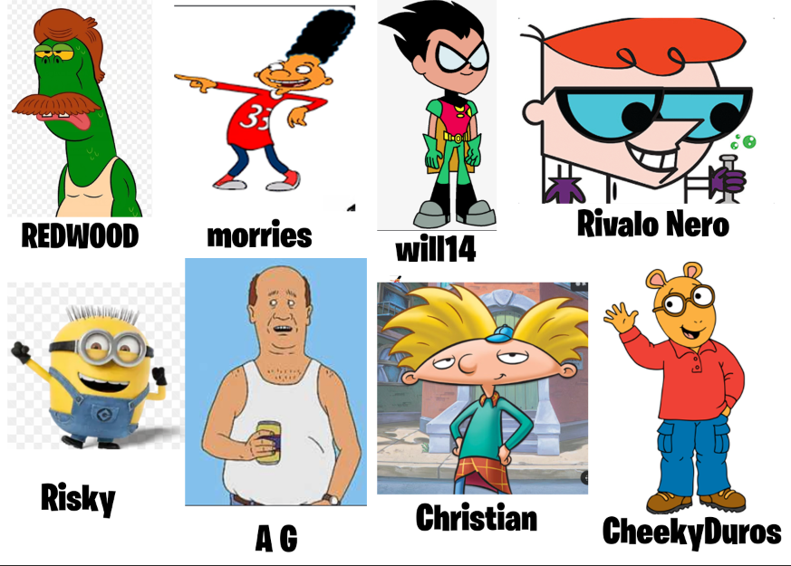 SNOWDAY PLAYERS AS CARTOON CHARACTERS (PART 1)