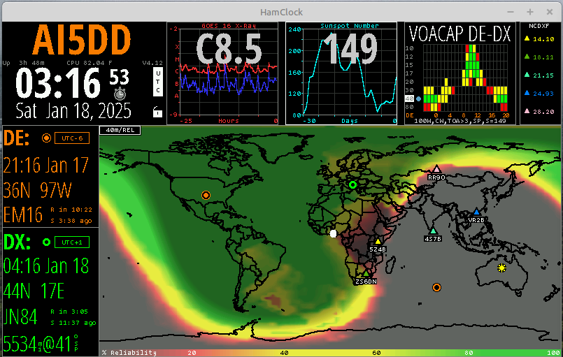 josefius's tweet image. I just worked #ukraine via #wireless #morsecode #CW UX5UW on 40 meters 7.006 MHz.
Conditions aren&apos;t great due to solar activity, lots of static but was able to copy.