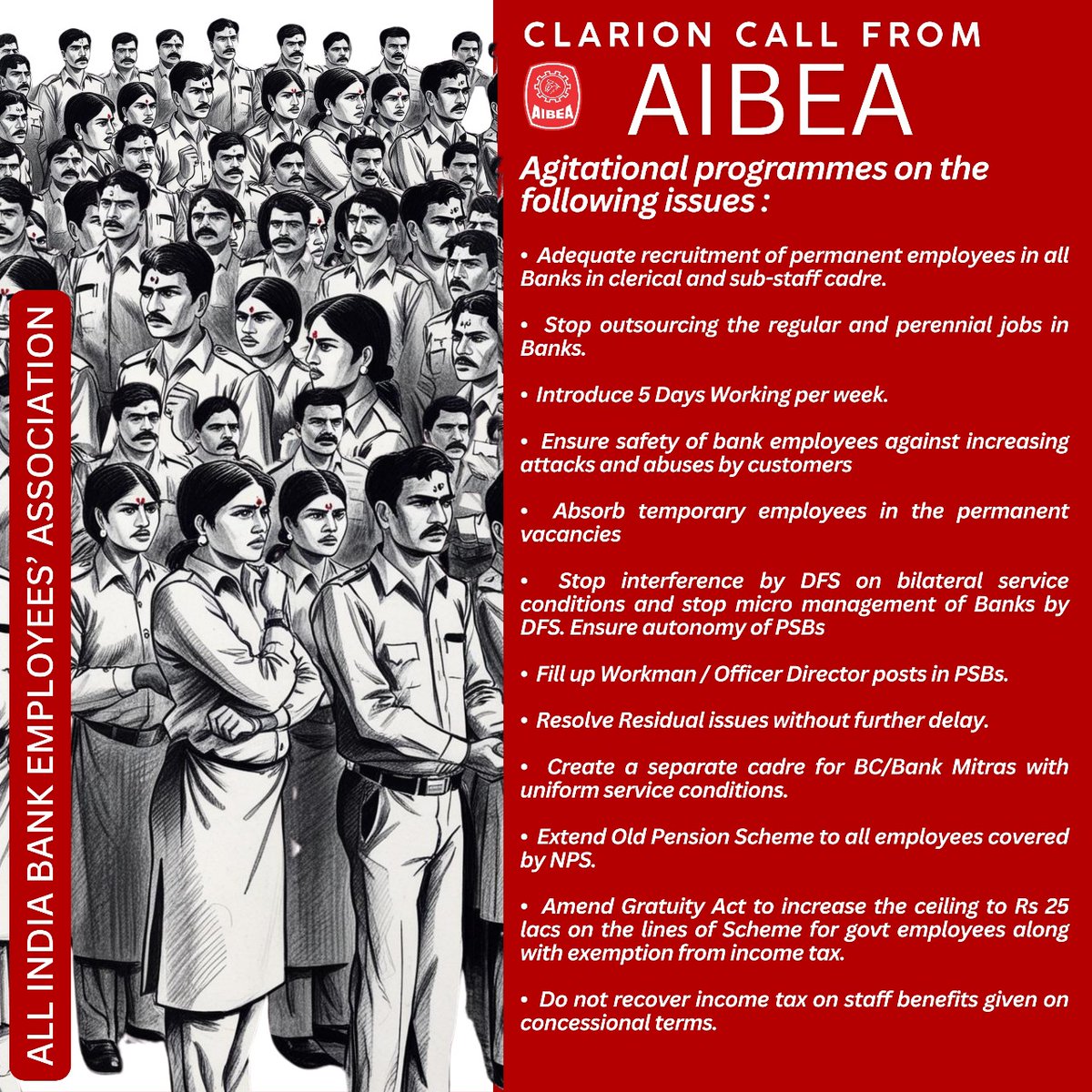 K S Krishna (@kskrishnaekm) on Twitter photo For strengthening Mass Banking, AlBEA marches on...
The needs and demands are for the People.
<a href="/DFS_India/">DFS</a>
<a href="/nsitharaman/">Nirmala Sitharaman</a>
<a href="/PMOIndia/">PMO India</a>
<a href="/ChVenkatachalam/">CH VENKATACHALAM</a> For strengthening Mass Banking, AlBEA marches on...
The needs and demands are for the People.
<a href="/DFS_India/">DFS</a>
<a href="/nsitharaman/">Nirmala Sitharaman</a>
<a href="/PMOIndia/">PMO India</a>
<a href="/ChVenkatachalam/">CH VENKATACHALAM</a>