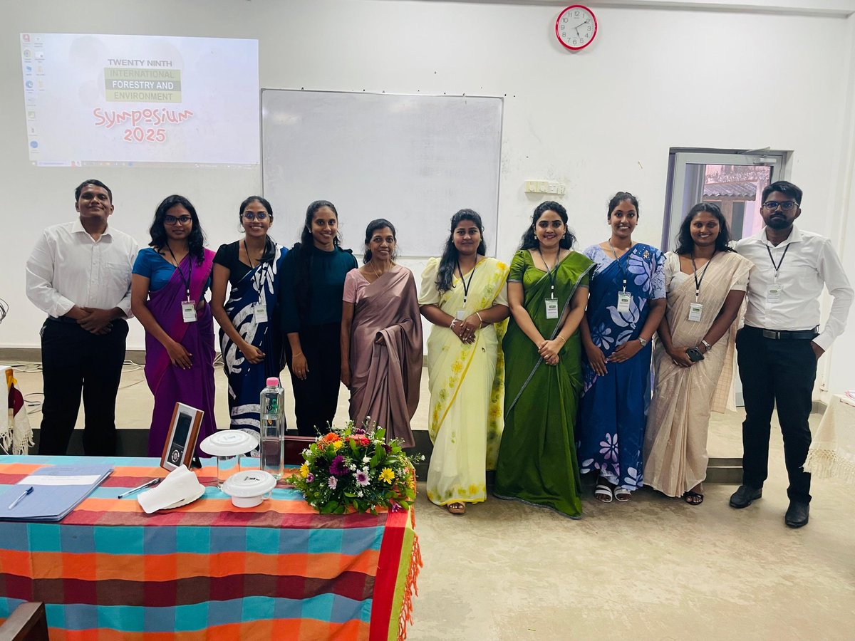 #fesympo2025
Hall E - (Session 1 part 2) on forest and natural resource management was completed successfully
