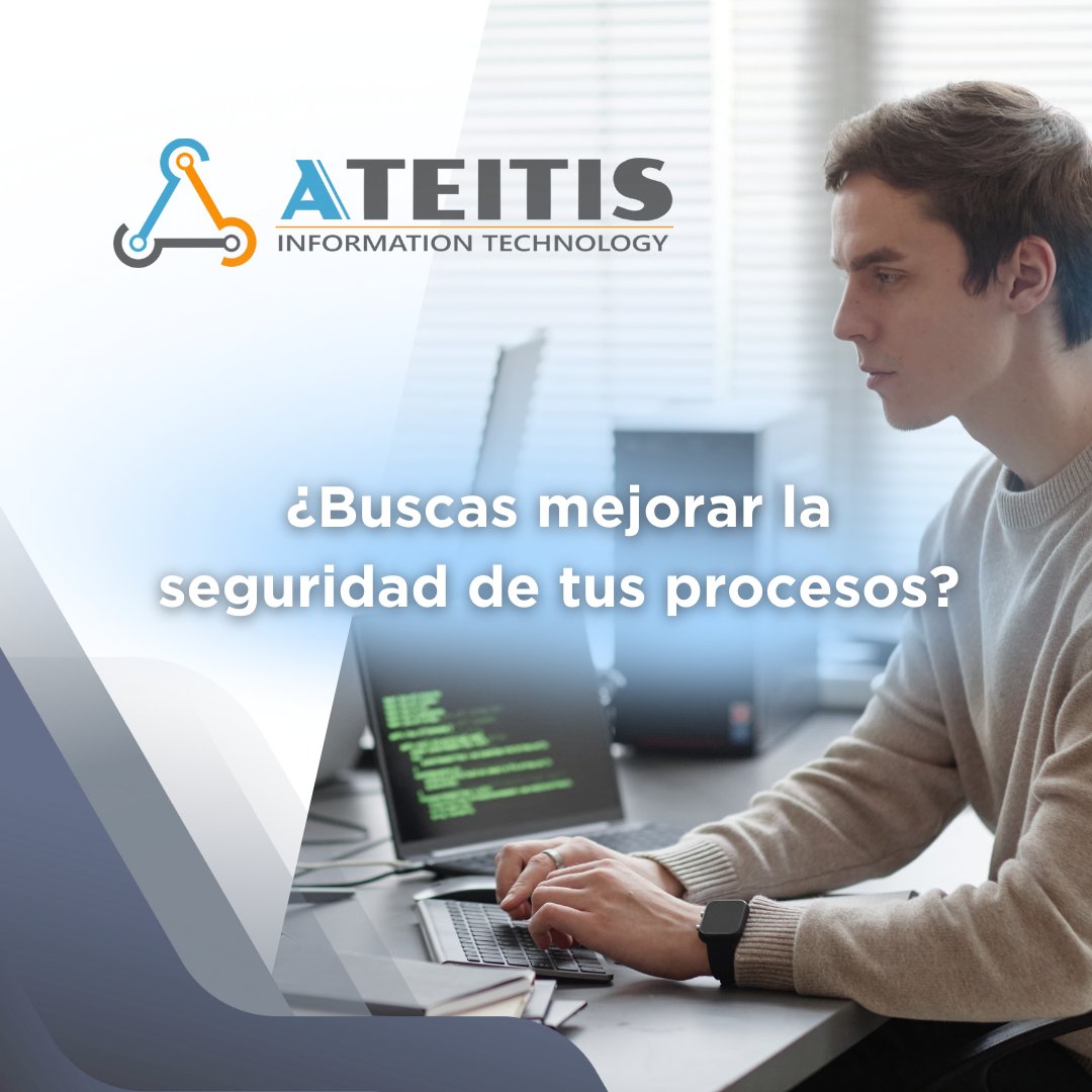 🔒💻 Transforma tu negocio con seguridad de alto nivel 🌐✨
En Ateitis, te ayudamos a implementar cambios culturales y tecnológicos que cumplen con las mejores prácticas de seguridad PCI DSS. ✅🚀

#ciberseguridad #seguridaddigital #empresasseguras  #Softwaredepago