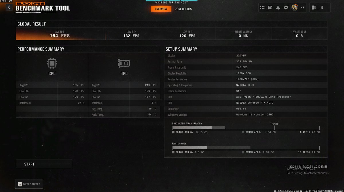 HDOPTI's tweet photo. Some decent gains for @Ittzmadcookie 📈

Before: 164 FPS in 720p using DLSS
After: 200 FPS in 1080p using Fidelity CAS

Check out our website or join our discord if you're interested: https://t.co/6eGwEzzbL3 https://t.co/plC0weaTNP