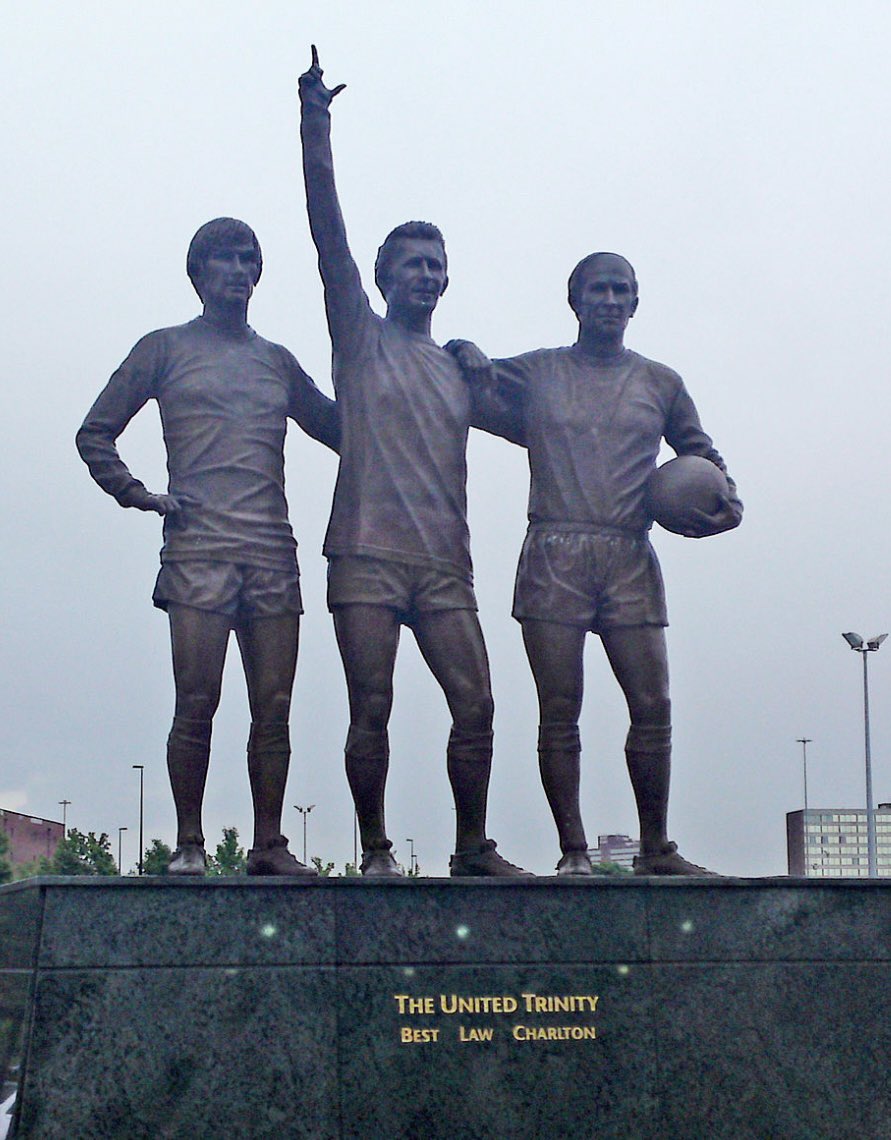 Sad news. RIP the King of the Stretford End. The Holy Trinity now all gone #MUFC #denislaw 

bbc.com/sport/football…
