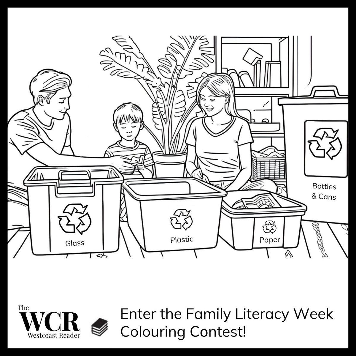 📣🎁You and your class can enter the #FamilyLiteracyWeek Colouring #Contest! 

Download the colouring page at: decoda.ca/get-involved/f…

🎁Prizes
• family literacy kit (individual winner).
• $100 Indigo gift card (class winner).

Enter by February 2, 2025.

#ClassroomActivities