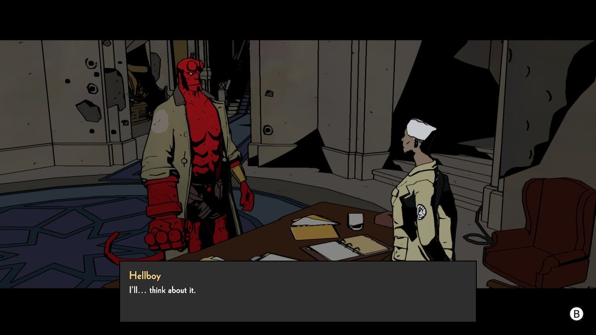 TheStoupa's tweet image. #HellboyWebofWyrd #NintendoSwitch