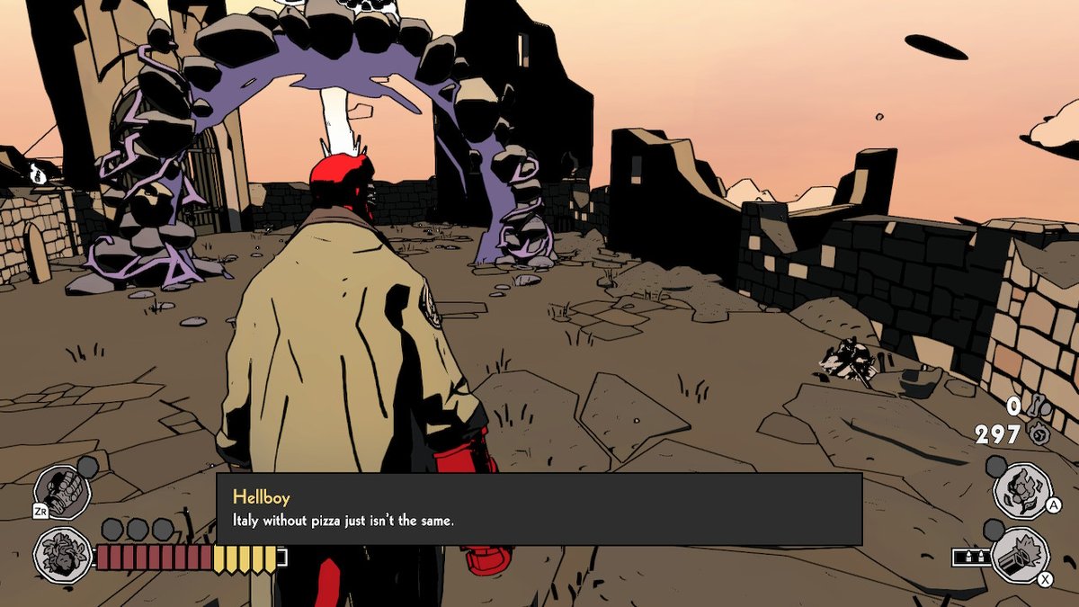 TheStoupa's tweet image. #HellboyWebofWyrd #NintendoSwitch