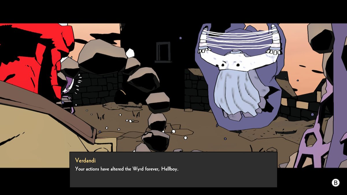 TheStoupa's tweet image. #HellboyWebofWyrd #NintendoSwitch