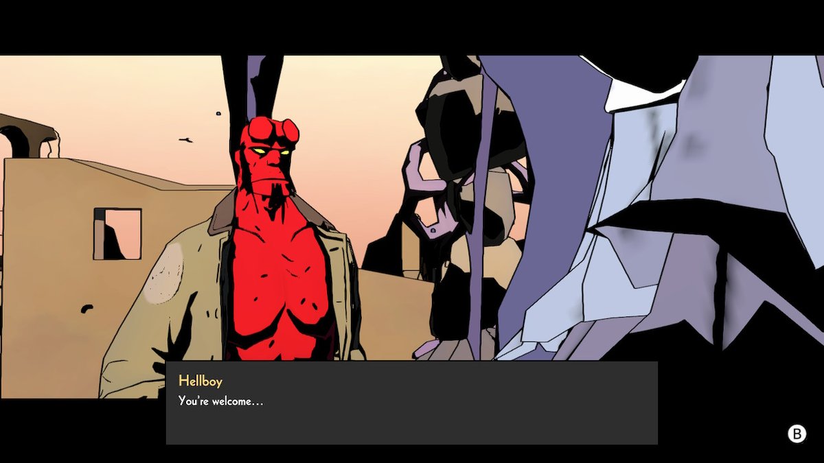 TheStoupa's tweet image. #HellboyWebofWyrd #NintendoSwitch