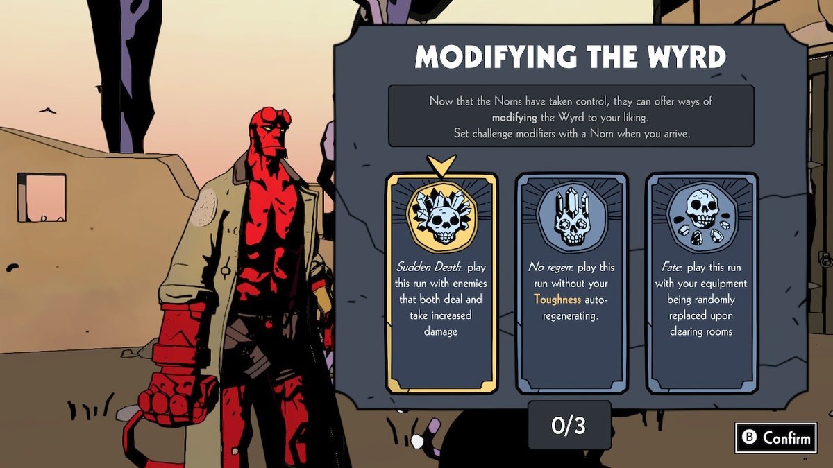 TheStoupa's tweet image. #HellboyWebofWyrd #NintendoSwitch