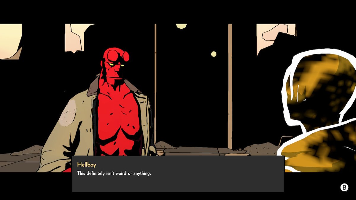 TheStoupa's tweet image. #HellboyWebofWyrd #NintendoSwitch