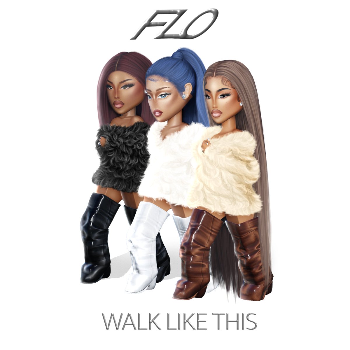 FLOLlKEUS's tweet photo. "Walk Like This" 

Out now. 

#Flo #Robloxart #AAA https://t.co/p82uZvo5Xo