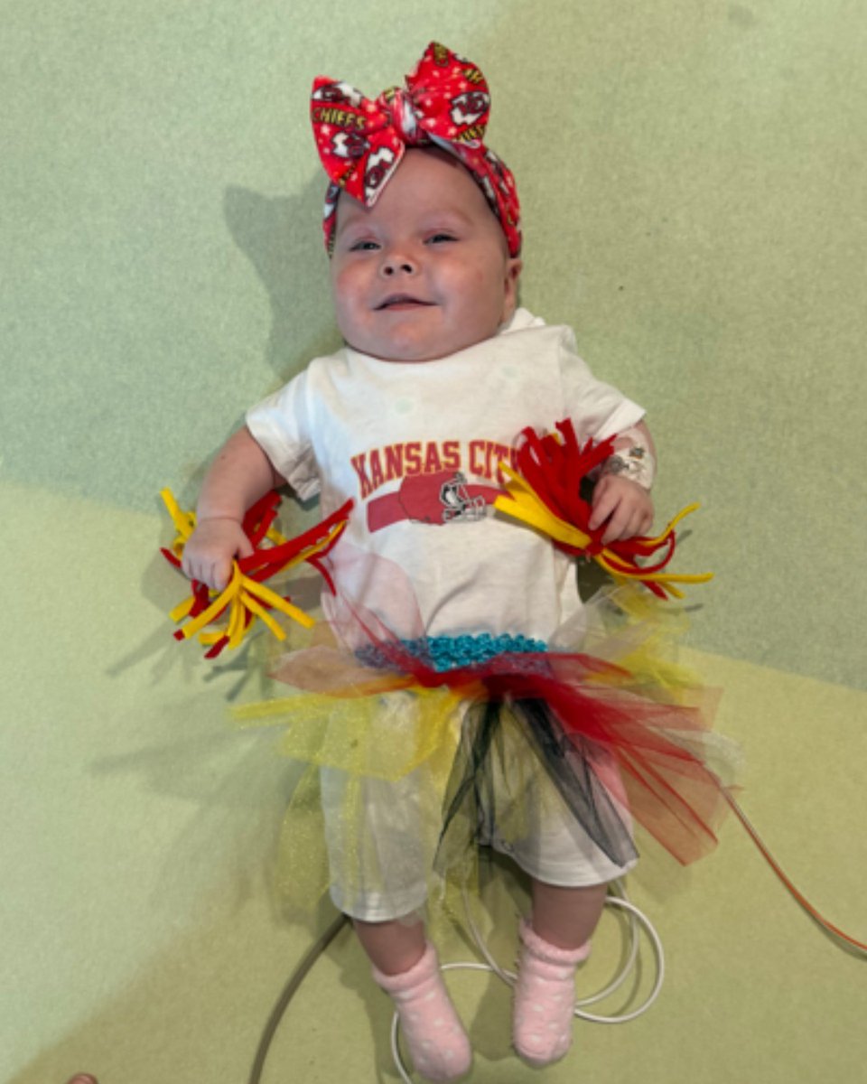 Children's Mercy (@childrensmercy) on Twitter photo Babies, let the games begin! Are you ready for it? 🏈 Our NICU patients are! They got dressed in their KC best with outfits handmade by our team members - ready to cheer on our <a href="/Chiefs/">Kansas City Chiefs</a> to victory tomorrow! #ChiefsKingdom #Chiefs #RedFriday #KansasCity Babies, let the games begin! Are you ready for it? 🏈 Our NICU patients are! They got dressed in their KC best with outfits handmade by our team members - ready to cheer on our <a href="/Chiefs/">Kansas City Chiefs</a> to victory tomorrow! #ChiefsKingdom #Chiefs #RedFriday #KansasCity