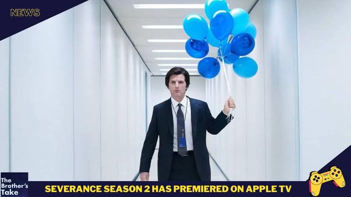 TheBrothersTake's tweet photo. The first Episode of #Severance Season 2 is now on Apple TV! Will you be returning to the mind-bending world of Severance? If you havn't watched Season 1 yet do yourselves a favour - Watch it!! 

#severanceappletv #SEVERANCESeason2 #severances2 #thebrotherstake https://t.co/S3KvFX8P6B