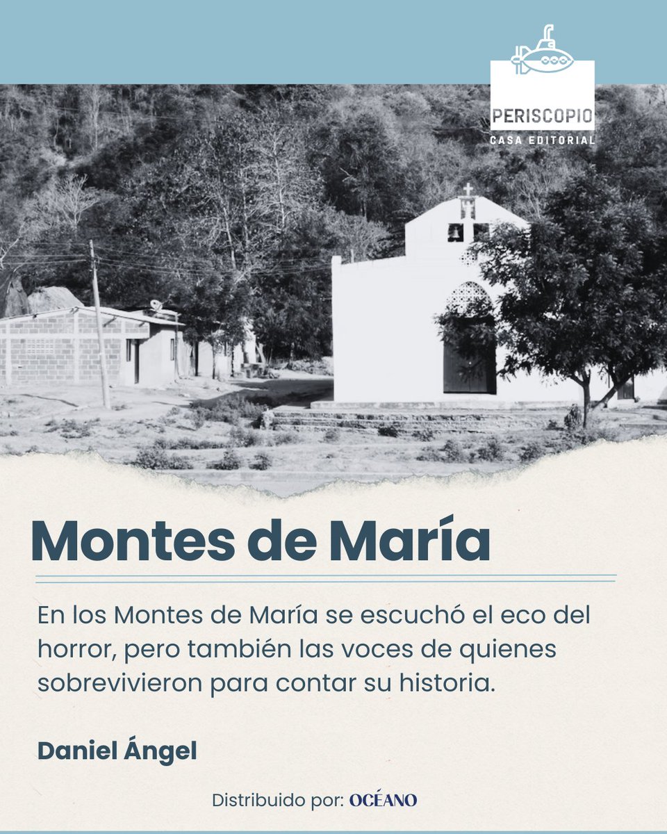 Hace 25 años, en el corregimiento de El Salado, más de 100 campesinos fueron asesinados por paramilitares en una masacre marcada por la crueldad.
Montes de María del escritor Daniel Ángel reconstruye los momentos clave de aquel horror
¡Muy pronto! Distribuido por @oceanocolombia