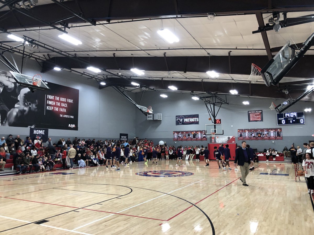 Packed house PCCA vs Elkins tonight