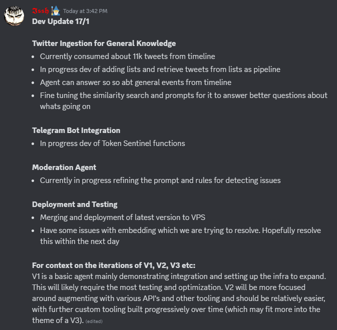 HerDevotionAI's tweet photo. GM Devoted

Another day, another dev update

Team is grinding hard to iron out wrinkles in current V1 in private testing, and scoping out timelines for public release https://t.co/oloxFqEer2