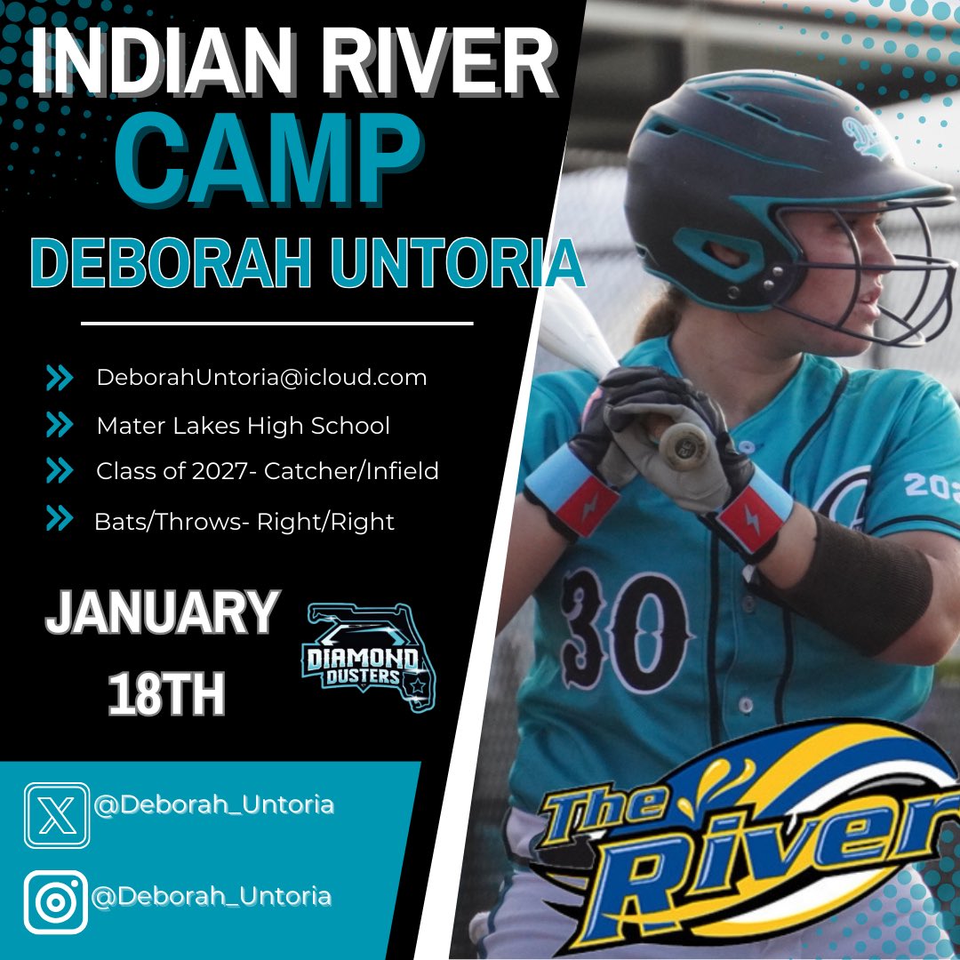 Good luck <a href="/deborah_untoria/">deborah_untoria</a> on your camp tomorrow <a href="/IrscSoftball/">IRSC Softball</a> ! You got this.