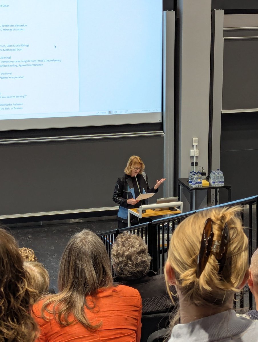 devalski's tweet image. Alenka Zupančič - Freud and the Methodical Trust - University of Copenhagen