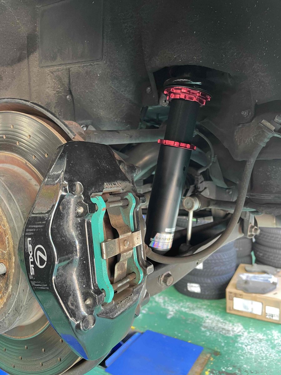 tg_totsuka's tweet image. #ブリッツ #DAMPER ZZ-R
レクサスIS-F用 
お取り付けさせて頂きました
全長調整32段
減衰力調整の優れものです

#タイヤガーデン戸塚