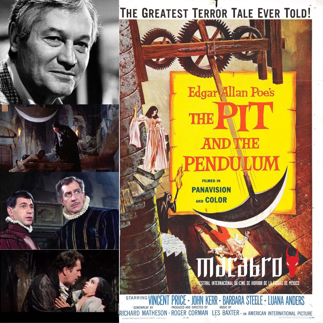 MacabroFICH's tweet photo. VIERNES DE CINE 👿
The Pit and the Pendulum. Roger Corman.
Un hombre va a España a investigar la muerte de su hermana y comienza a vivir una verdadera pesadilla llena de tortura y apariciones macabras.
#poefilms #EdgarAllanPoe #rogercorman #horrorclassics #pitandthependulum https://t.co/QlYFQiPfkY