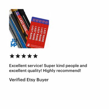 jump_creative's tweet image. 🌟🌟🌟🌟🌟 Five Star Experience 🌟🌟🌟🌟🌟

We love our customers! Thank you so much for your support. We’re thrilled to serve you, especially this customer who ordered our custom hockey/ringette stick labels, a bestseller on Etsy!

Find them here: shorturl.at/0a0W6